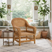 Classic Open Weave 1 Seater 1