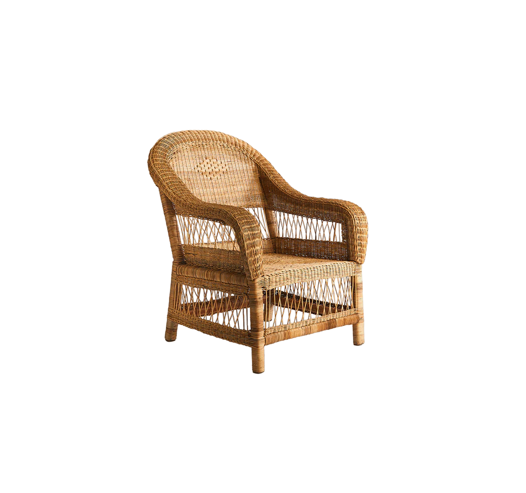 Classic Open Weave Single Seater - Complete
