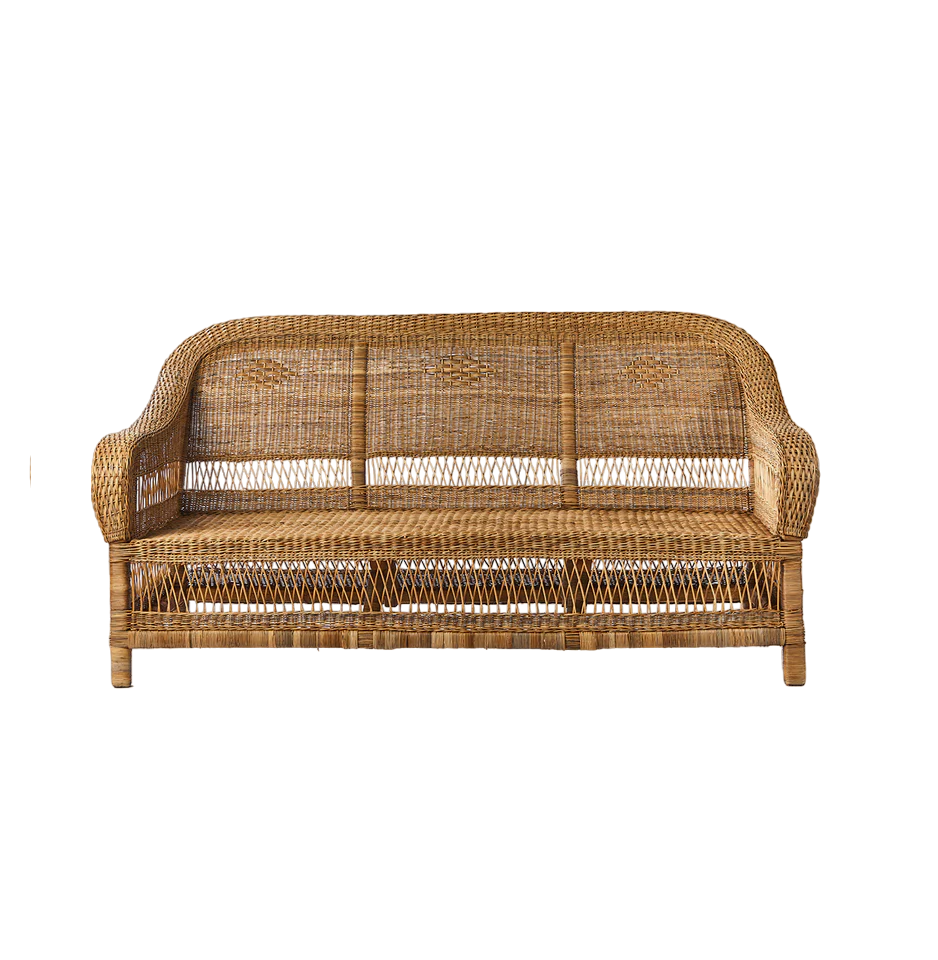 Classic Open Weave Triple Seater - Complete