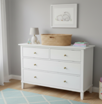 Moses Basket with Key Hole Handles 2